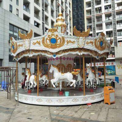 Slightly Used Overhead Drive Carousel and Bumper Cars on the Sky and Earth Net. the Carousel is on Special Offer.