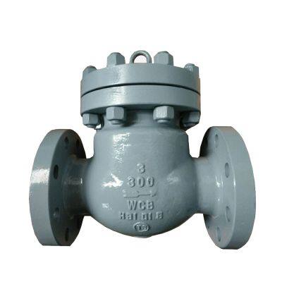 ANSI Swing Ball Type Check Valve Carbon Steel WCB Stainless Steel 13cr Trim API 6D Non Return Valve Swing Disc Check Valve photo-6