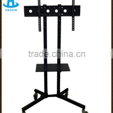 High Quality Adjustable LED LCD tv Cart With Wheels tv Bracket