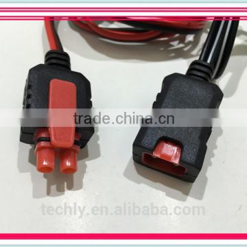 2 PIN Red MaleTo Female Connector 14GA 2 Cord 1.5M Wire Harness