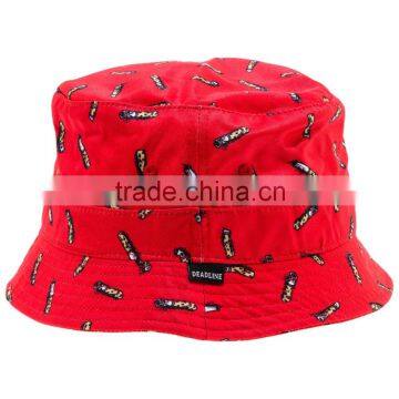 Wholesale Customized Custom Printting Bucket Hats High Quality Woven Label Bucket Hats photo-4
