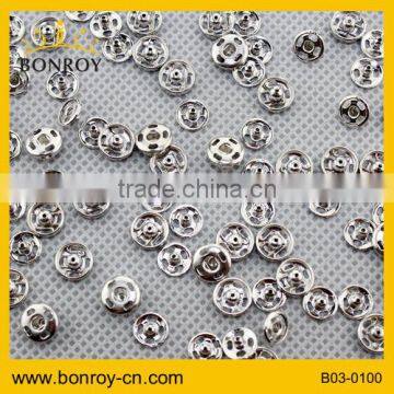 Good shinning metal press stud buttons, press button