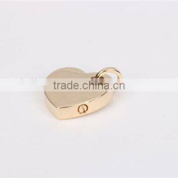 Wholesale 925 Sterling Silver Heart Shape Hollow Pendant Necklace Gold Plating photo-4