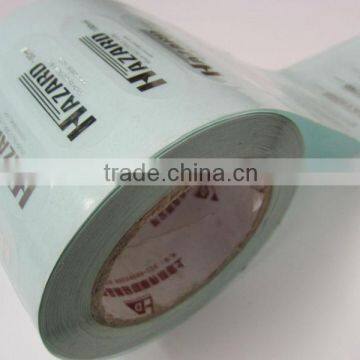 adhesive cosmetic stickers OEM manufacturer