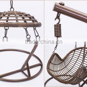Single Seat Balcony Rattan Springs for Swing Chair Singapore Swing Egg Chair photo-6