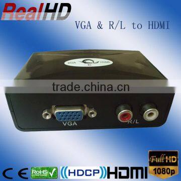 2016 China Famous Sales HDMI VGA Converter 1080p VGA to HDMI Converter