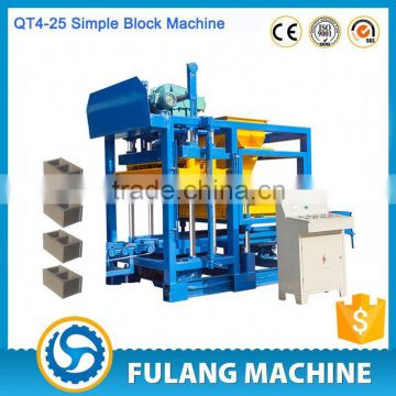 QT4-25 concrete block interlocking paver hydraform machine for sale