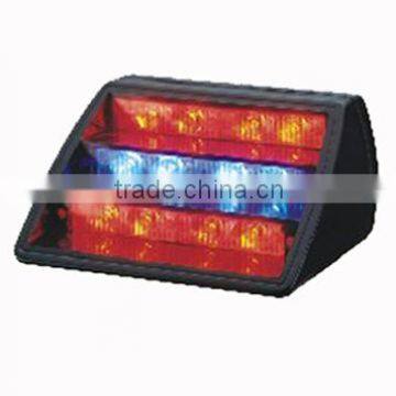 LED warning light interior light put before windshield