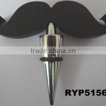 RYP5156 Goatee bottle stopper