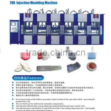 EVA slippers injection moulding machine \garden &crocs shoes machine \foaming machine