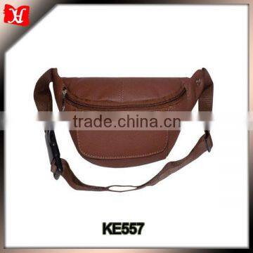 Genuine Leather waist belt bag men waist bag