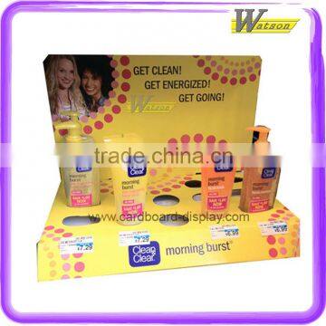 hot sale table counter cardboard display box for mildy wash
