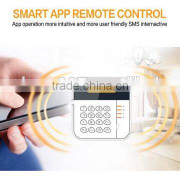 House Usage Wireless GSM/WIFI/RFID Alarm System APP Wireless Burglar Alarm System support IP Camera