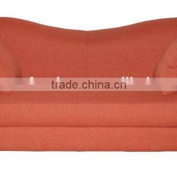 Chesterfield style living room two seat wooden sofa