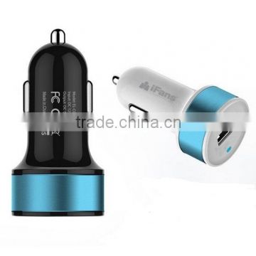 In-car Charger 2.4A 12-18V with MFI Certificate for iPad DV Camera PSP etc