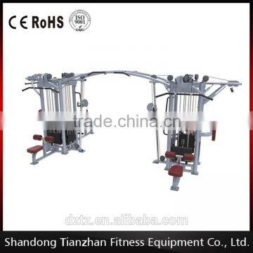 COMMERCIAL 8 STATION MULTI GYM With CABLE CROSSOVER MACHINE