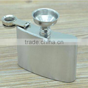 4oz Stainless Steel Liquor Wine Flask With Hinged Screw-On Cap DHL Freeshipping photo-3