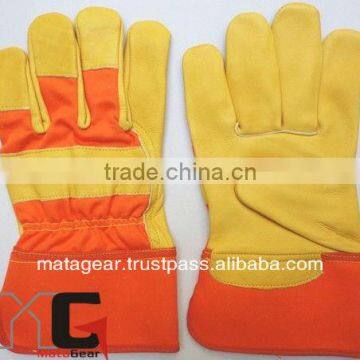 Leather Working Gloves, Grain Leather Glove
