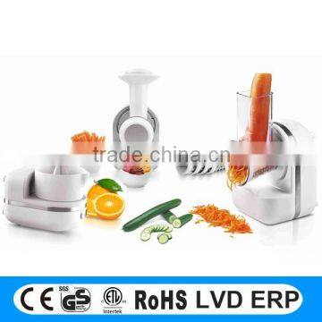 Fruit Ice Cream Maker, Spiral Vegetable Slicer and Citrus Juicer , 3 in 1 Food Maker for Household Use