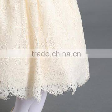 Wholesale Best-selling Short Sleeve Embroidery Lace Clothes Girls Fancy Dress photo-4