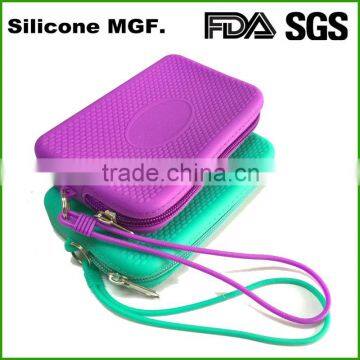Shinerin Ladies Cosmetic Makeup Case Waterproof Silicone Pouch bags