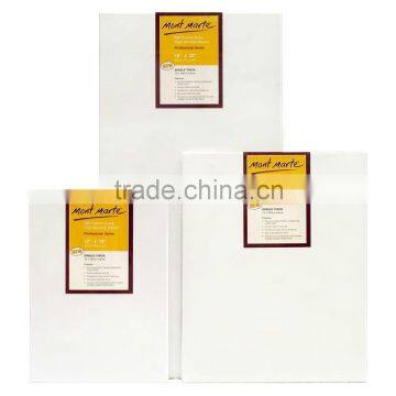 Mont Marte stretched canvas of singel thick 50.8 x 71.1cm