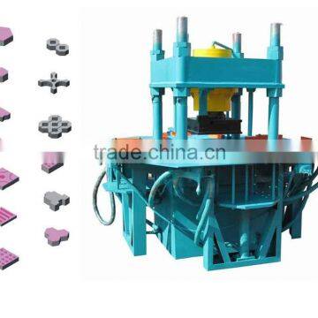 automatic interlock paving blocks machine