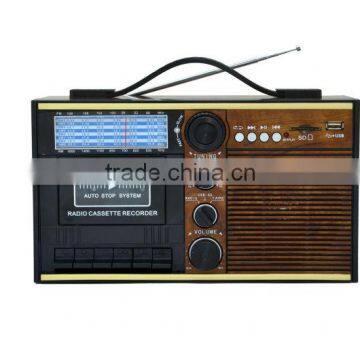 Best Quality Classic Radio Cassette Recorder with SD MMC Card Reader
