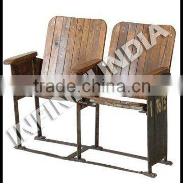 Industrial Cinema Theater chair, industrial furniture