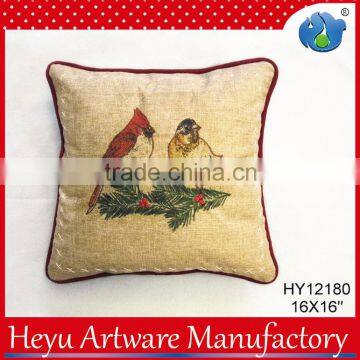 Home Textile animal wholesale decorative pillow covers cotton linen cushion cover