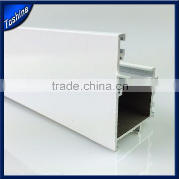 white powder coated aluminium