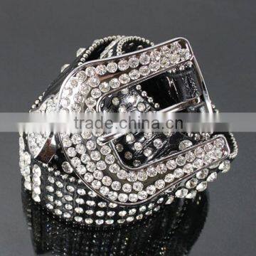 4 Row Crystal & Rhinestone Fashion Belt