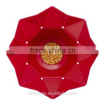 Avon Supplier Foldable Microwave Silicone Popcorn Maker SGS,FDA,LFGB Certified Popcorn Bowl photo-2