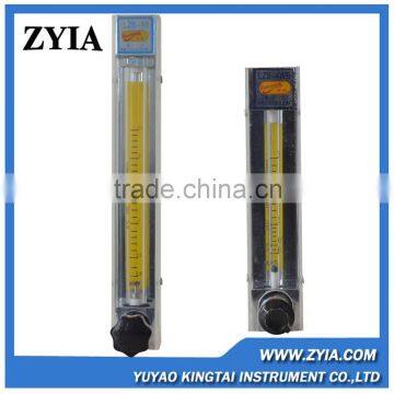 LZB antiseptic glass panel mounted rotameter