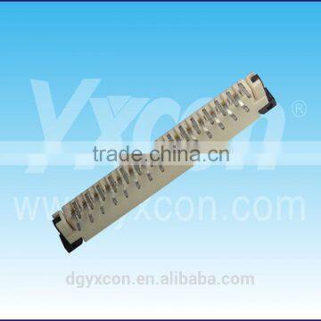 Dongguan Yxcon 15 Pin Dual Row Right Angle FPC Connector photo-3