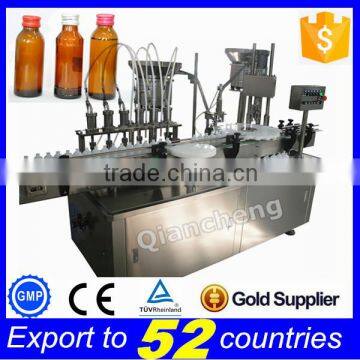 Big discount PLC controlled pet bottle filling machine,300ml Syrup filling line