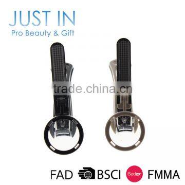 Keychain Manicure Nail Clippers With Magnifier