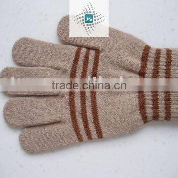 winter kid acrylic knitted magic gloves