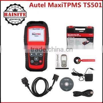 Update online!!2016 hot sales AUTEL MaxiTPMS TS501 With OBD2 Adapters TPMS Diagnostic & Service Tool in stock