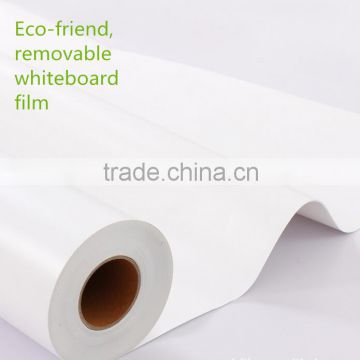 white opaque UV0.075mm 1.52" x30m Printable Window Graphic Film with Removable Adhesive