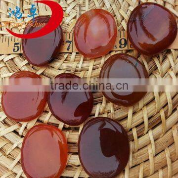 Carnelian Tumble Stone Wish palm stone chakra stone