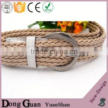 2016 Hot Sale Stitching Polo Belt Braided Woven Elastic Smart Automatic Buckle Leather photo-5