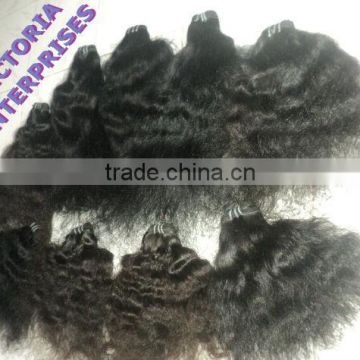 No Damage Human Natural Hair Line Hair 16 Inches