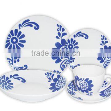 20pcs porcelain ceramic vajillas