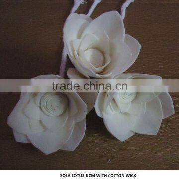 Handmade sola flower