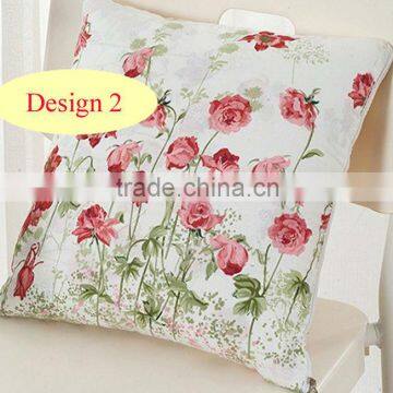 promotional flower design foldable pillow blanket for sale