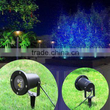 High Quality Blue outdoor laser lighting garden laser projector CE RoHs