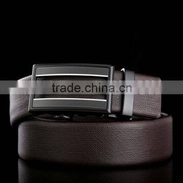 Factory Wholesale Fashion Automatic Buckle Genuine Leather Belt For Man