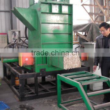 wood shaving baler machine