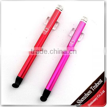 cartoon Stylus touch pen ,small Plastic touch ball pen